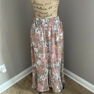 Willow and root maxi skirt